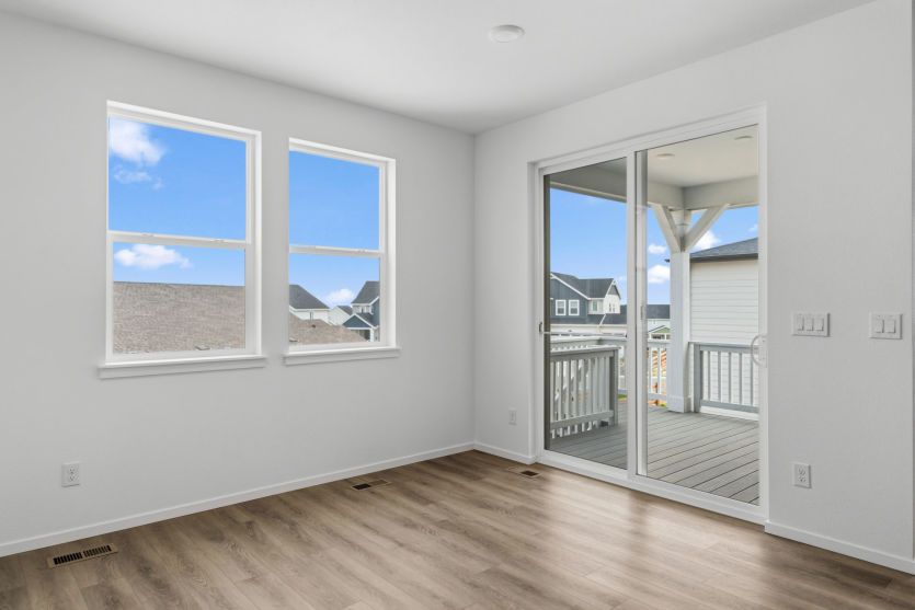Dining Area with Access to the Covered Patio