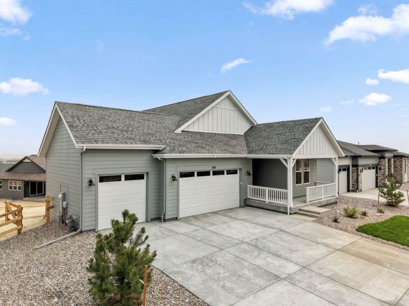 Exterior with Covered Front Porch