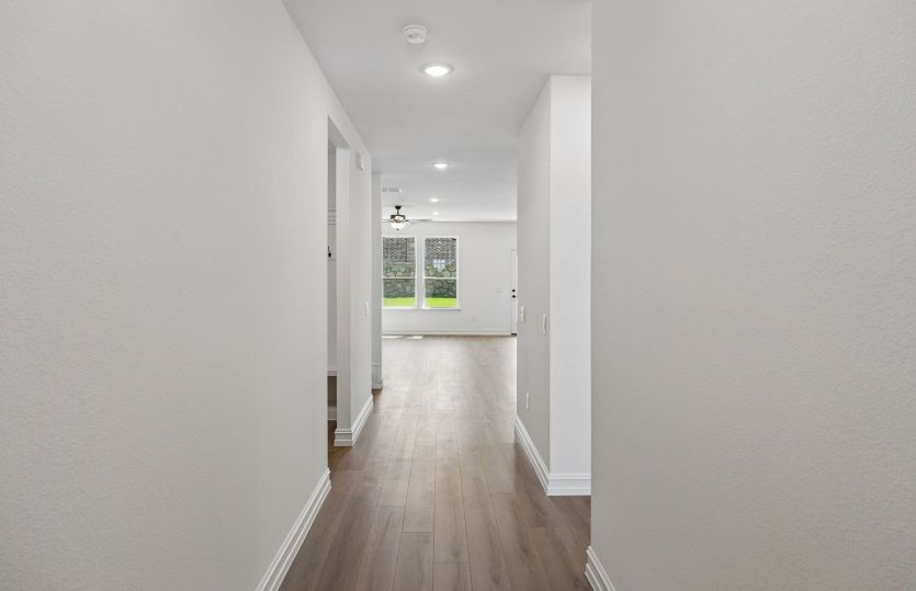 Welcoming entry into home