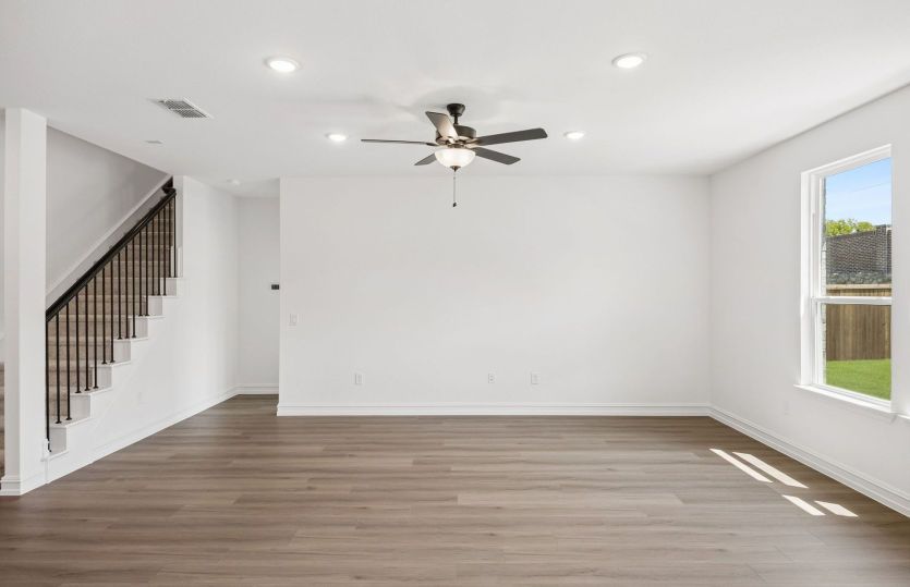 Spacious gathering room