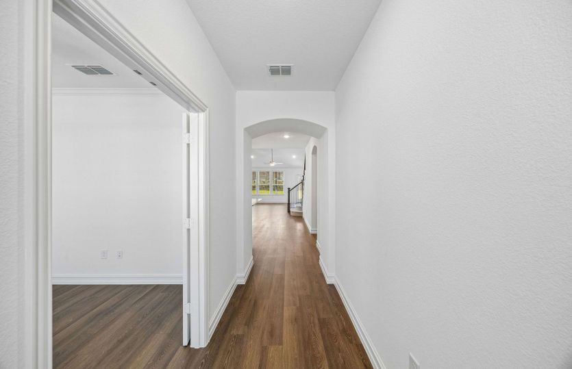 Welcoming entry into home