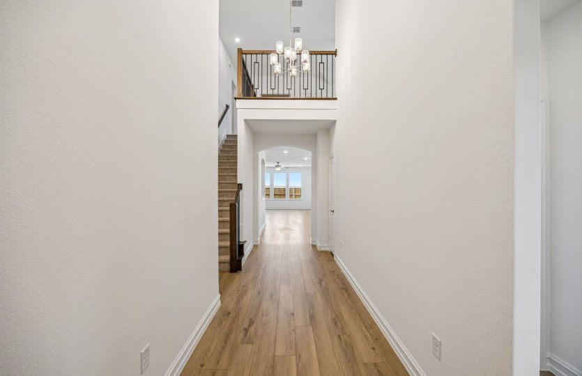 Welcoming entry into home