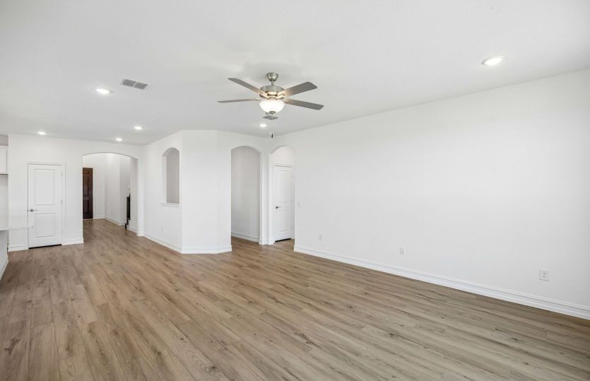 Spacious gathering room