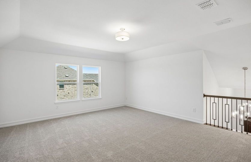 Loft off second level entry