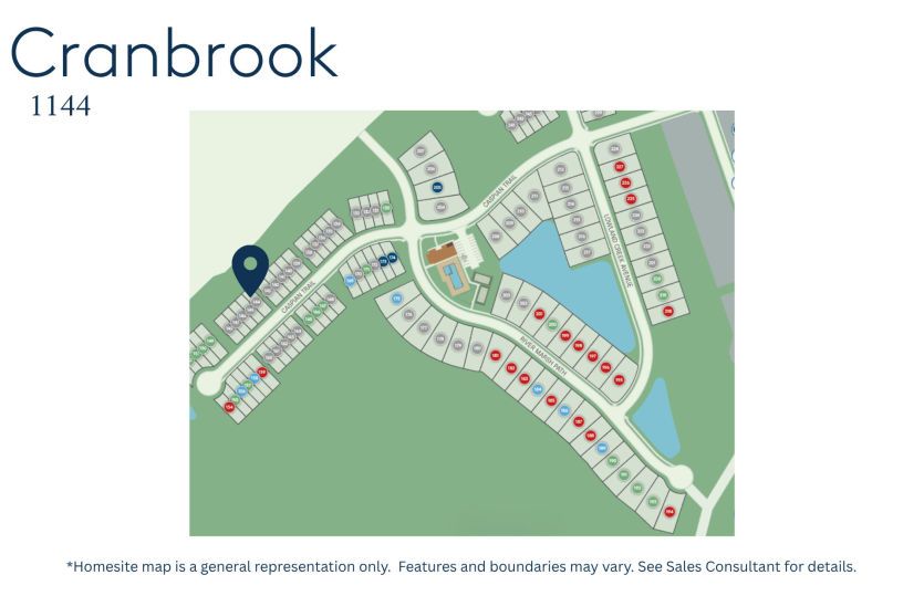 Cranbrook Homesite 1144