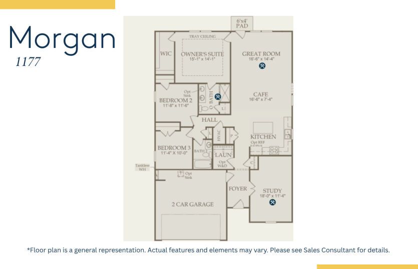 Morgan Floor Plan.
