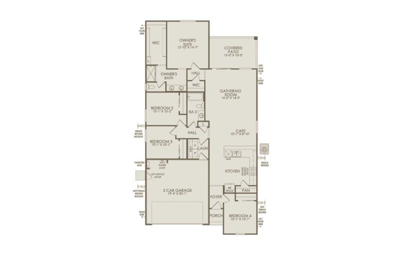 Hummingbird Floor Plan