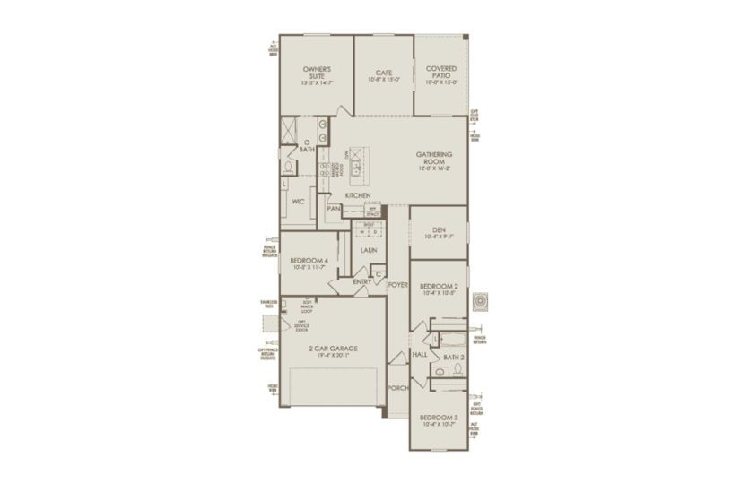 Sunbird Floor Plan