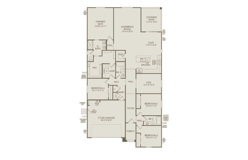 Cantania Floor Plan