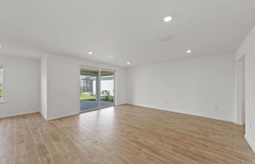 Spacious gathering room