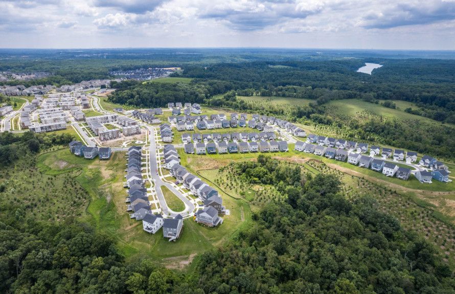 Aerial View of Community