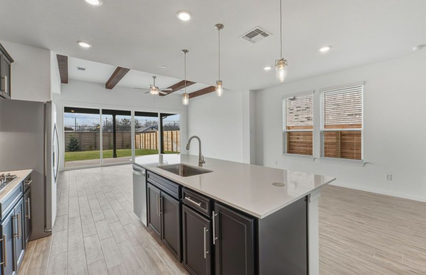 Representational Photo- Open Kitchen