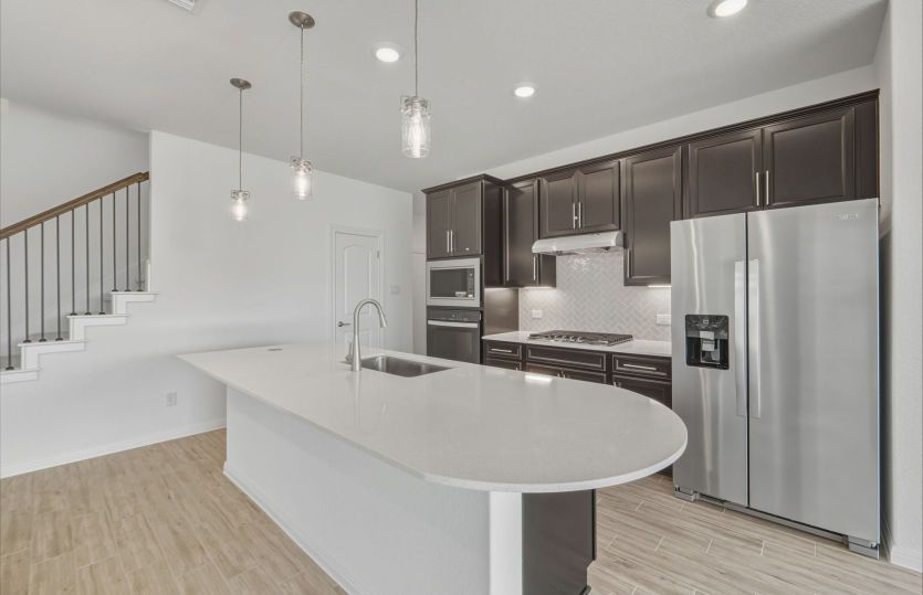 Representational Photo- Open Kitchen