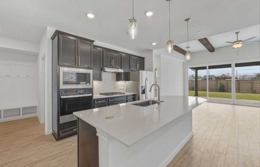 Representational Photo- Open Kitchen