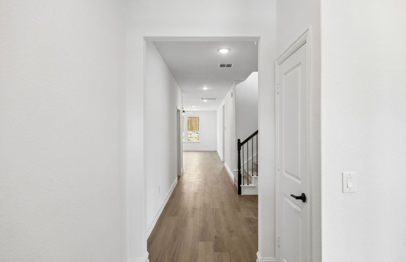 Welcoming entry into home