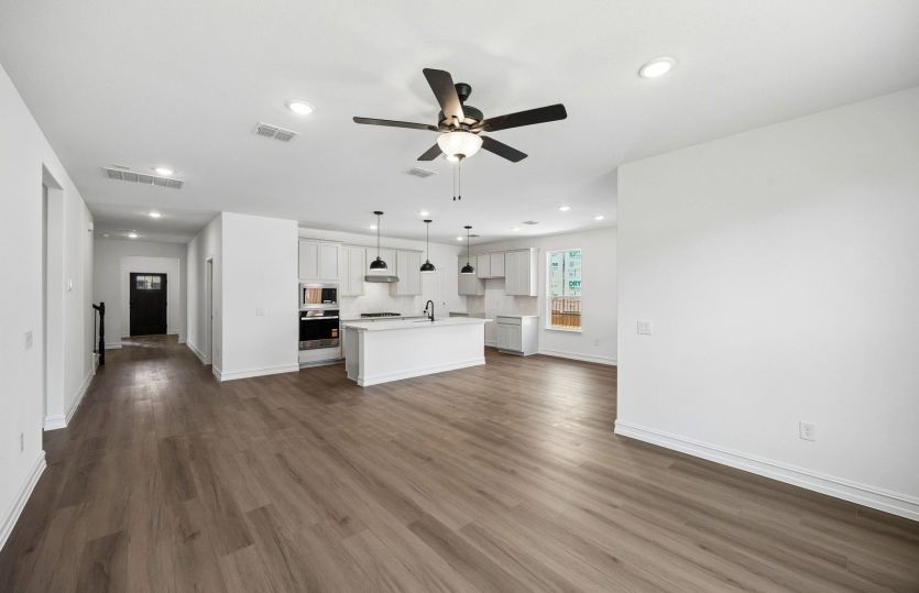 Spacious gathering room