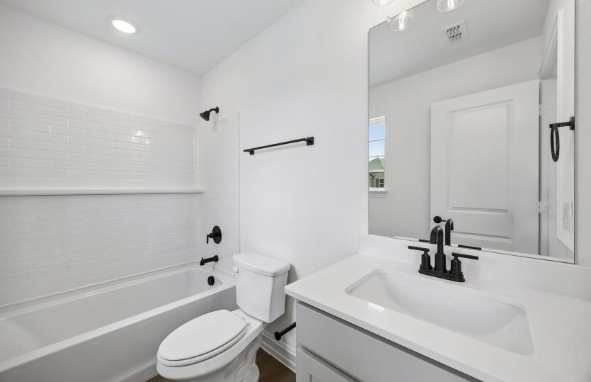 Secondary bathroom