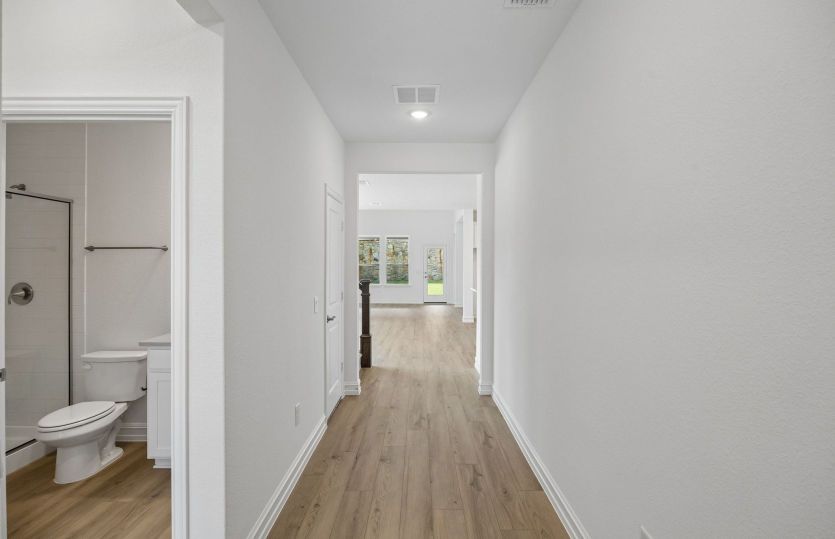 Welcoming entry into home