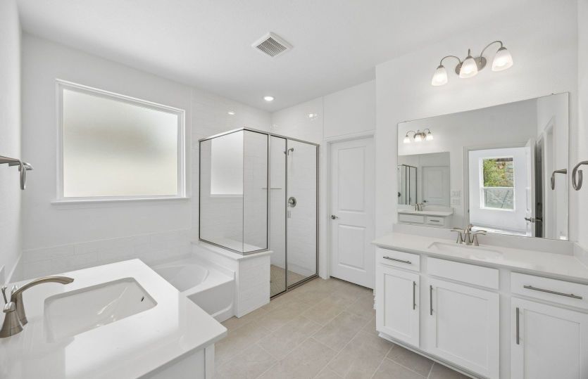 Private primary bath
