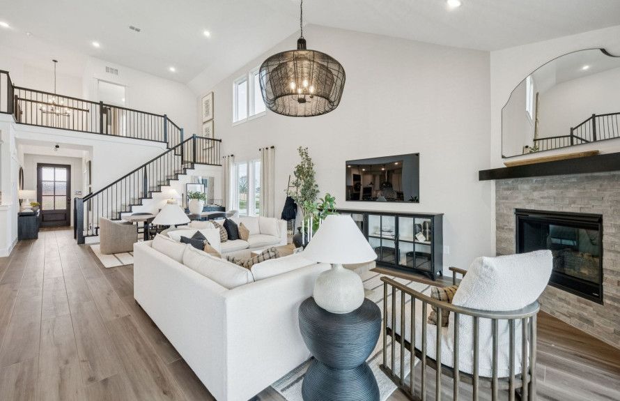 Spacious rooms throughout home
