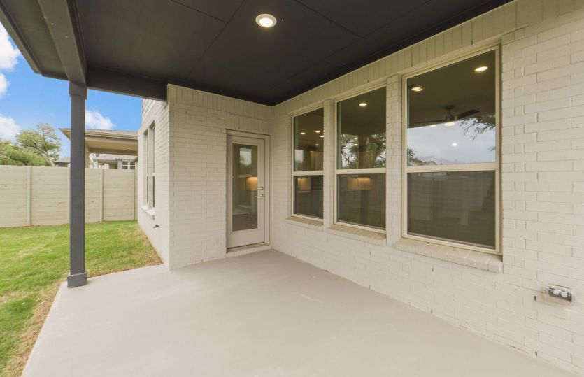 Covered Back Patio