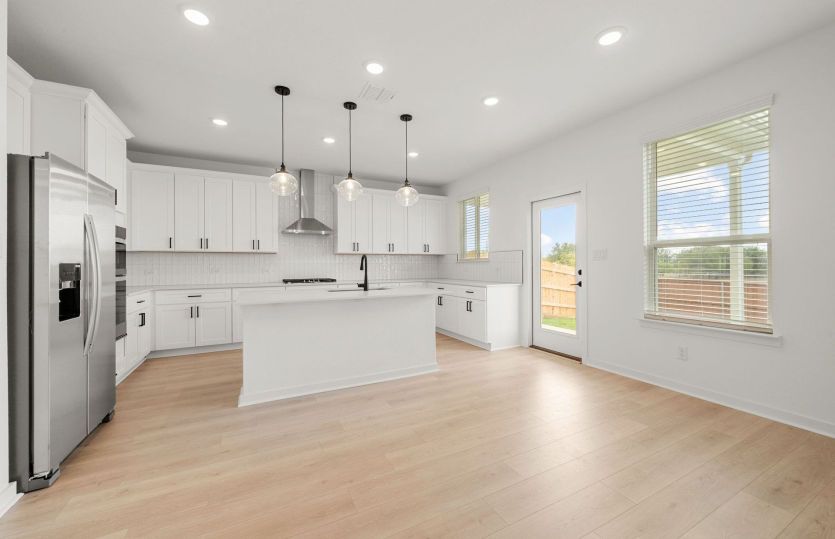 Representational Photo- Open Kitchen