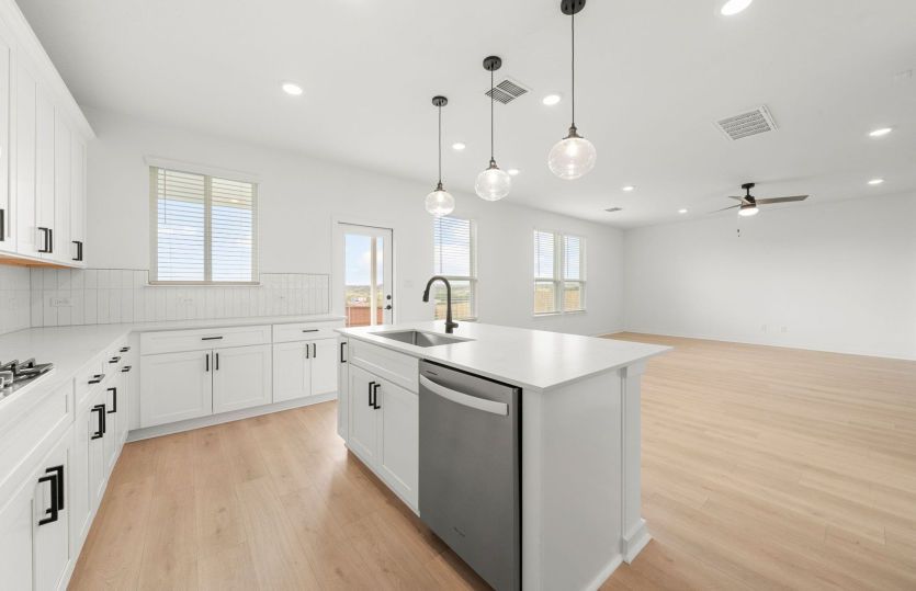 Representational Photo- Open Kitchen