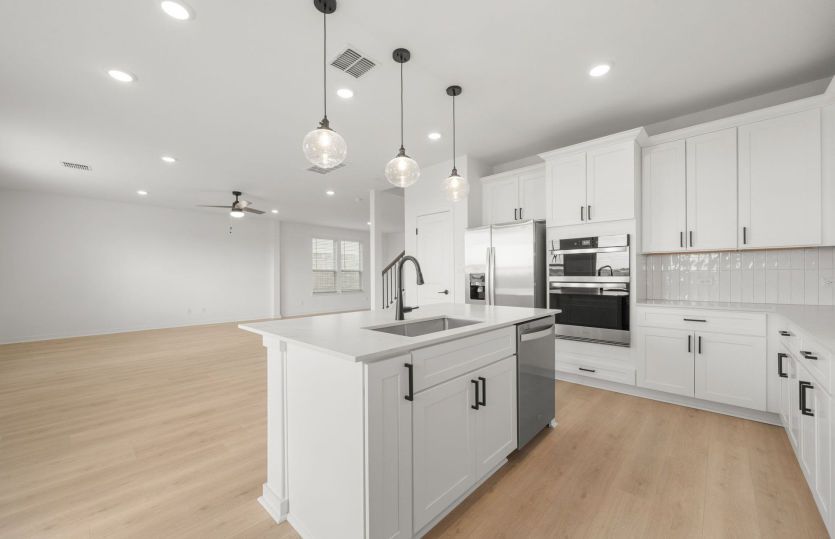 Representational Photo- Open Kitchen