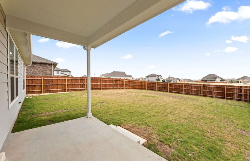 Covered Back Patio