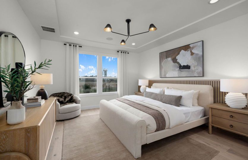 Owner's suite with large windows *photos depict some features that may change