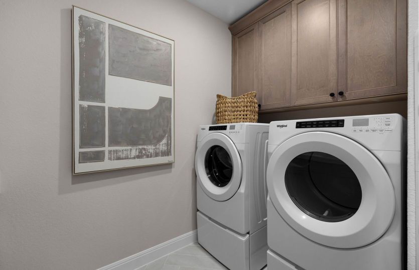Laundry Room *photos depict some features that may change
