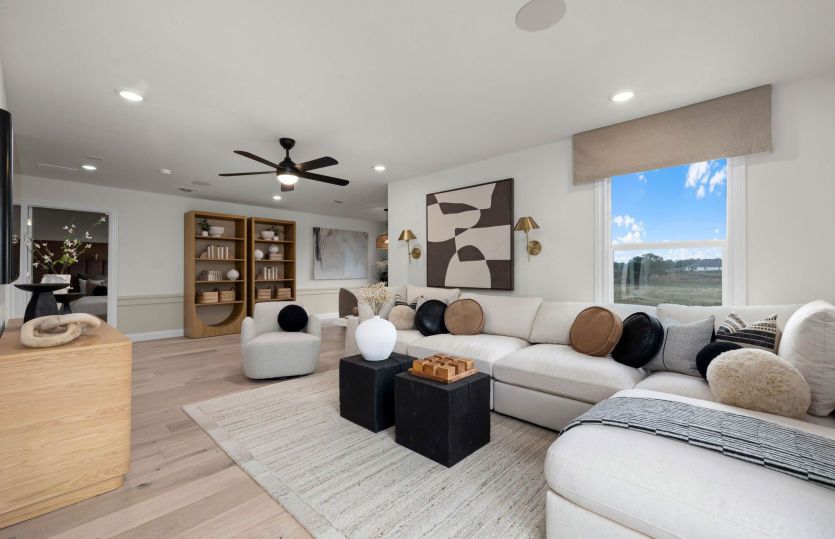 Optional upstairs loft *photos depict some features that may change