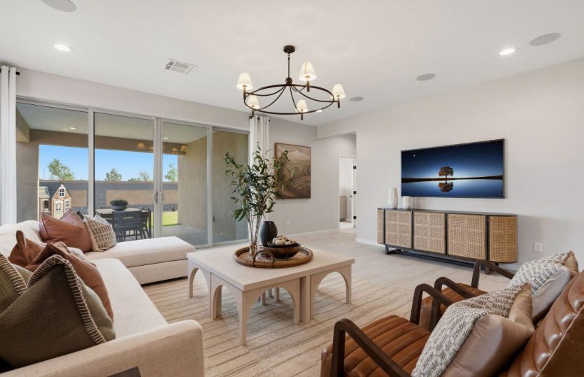 Enjoy spending time with your whole family in the large gathering room.