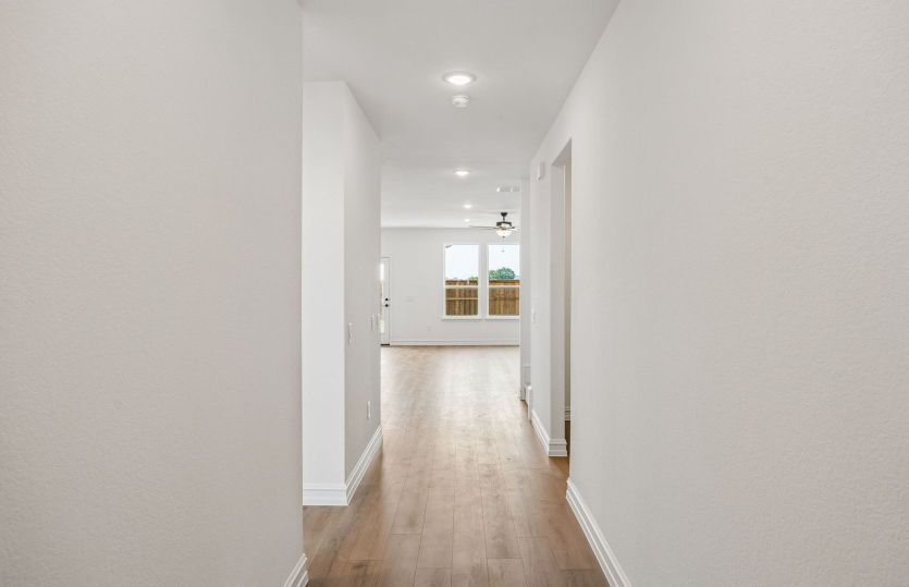 Welcoming entry into home