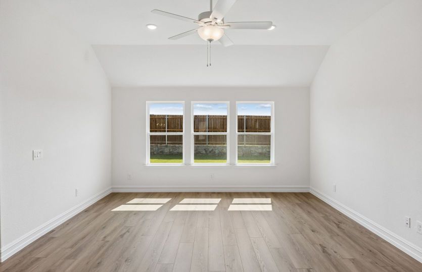Natural light throughout gathering room
