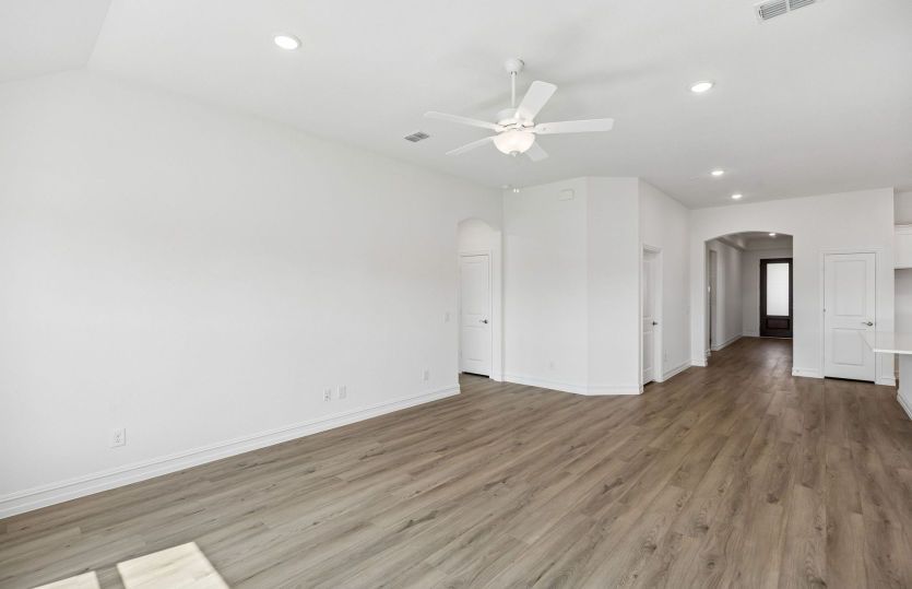 Spacious gathering room