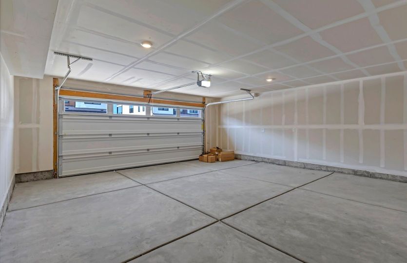 Spacious 2-Car Garage