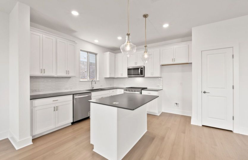 Representational Photo- Open Kitchen
