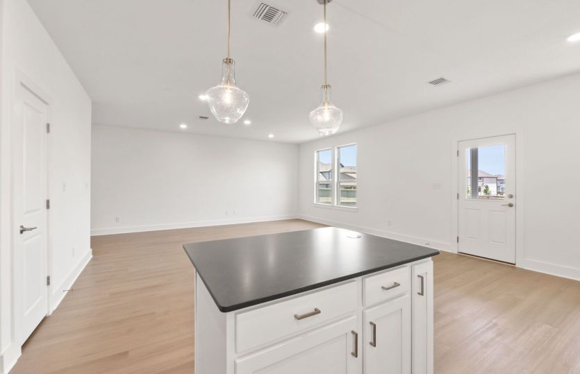 Representational Photo- Open Kitchen