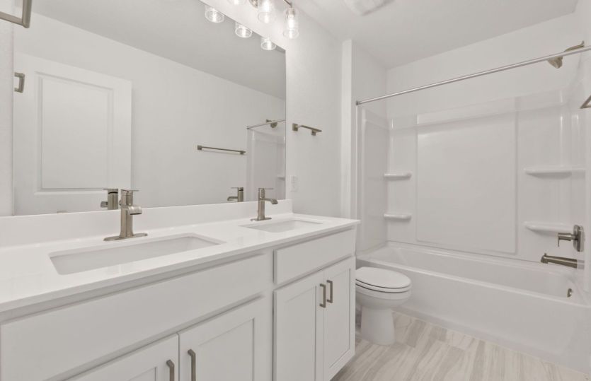 Representational Photo- Secondary Bathroom