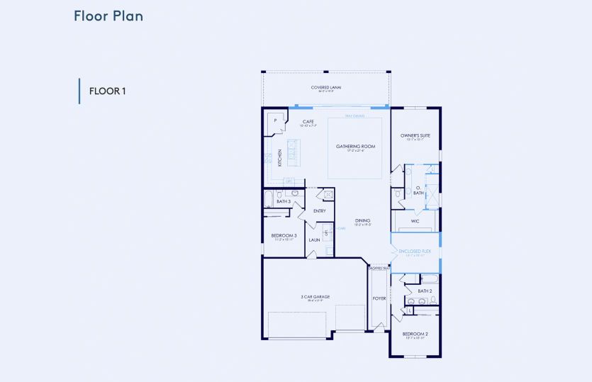 Merlot Floor Plan, Quick Move-In Home, Floor 1