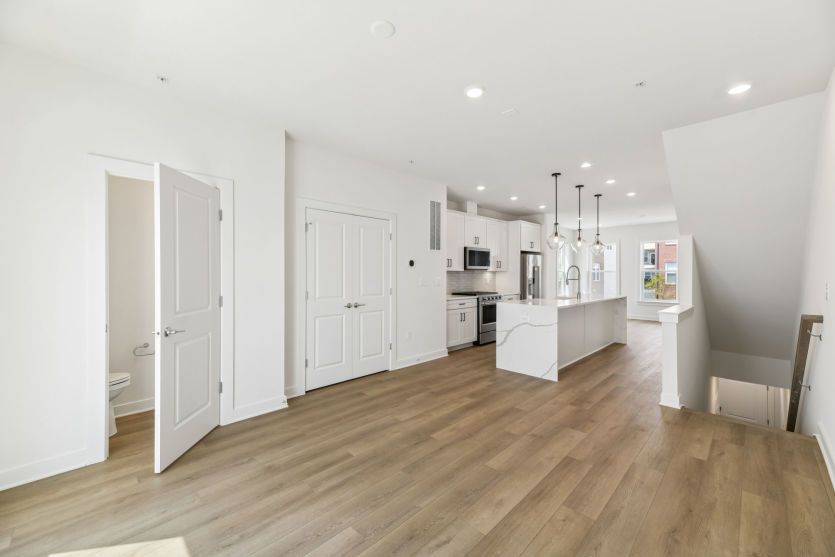 Spacious Café off the Kitchen - Actual Home