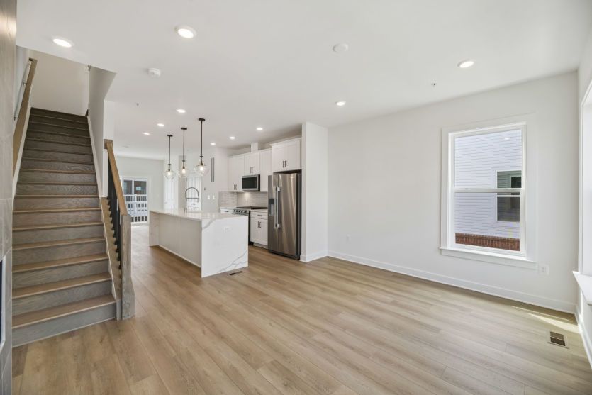 Spacious Café off the Kitchen - Actual Home