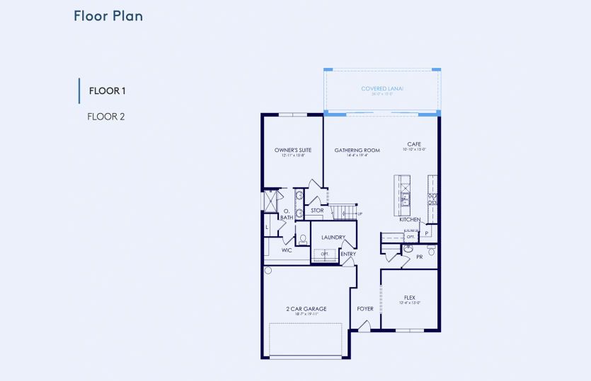 Winthrop Floor Plan, Quick Move-In Home, Floor 1