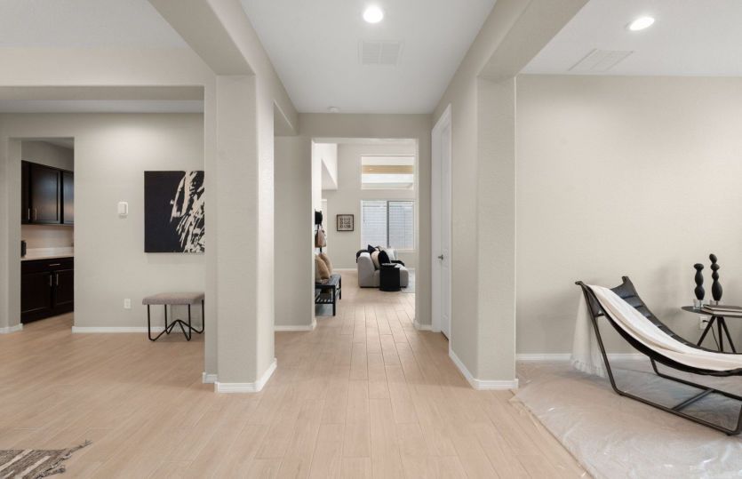 Bright entrance with a welcoming feel
