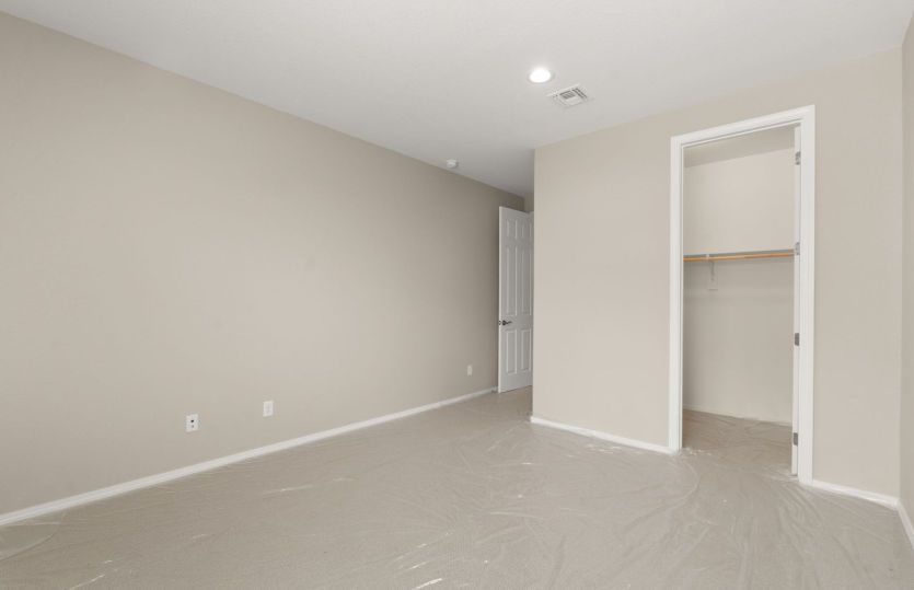 Downstairs bedroom provides the perfect space for guests