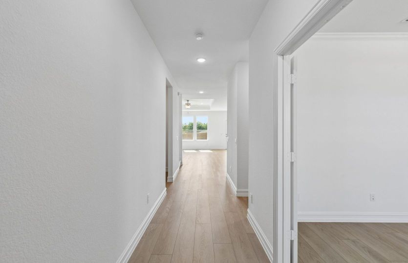 Welcoming entry into home