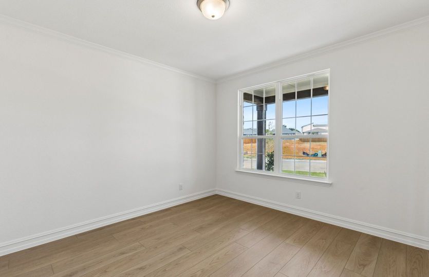 Large window in study