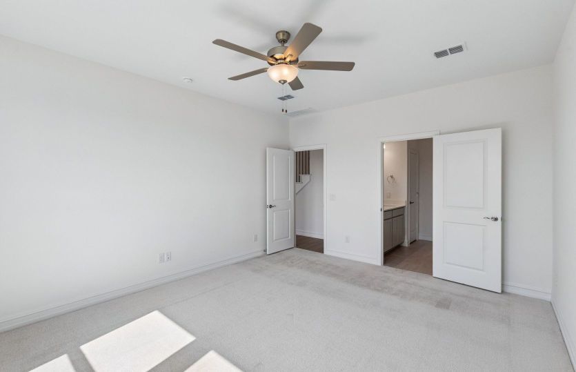 Primary suite with private bath