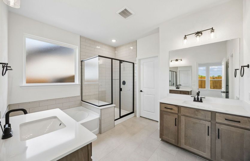 Private primary bath